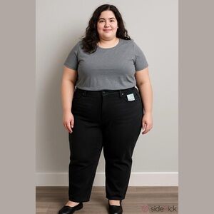 Madewell The MomJean Black Wide Leg Women's Jeans, Size 26W. Brand New!